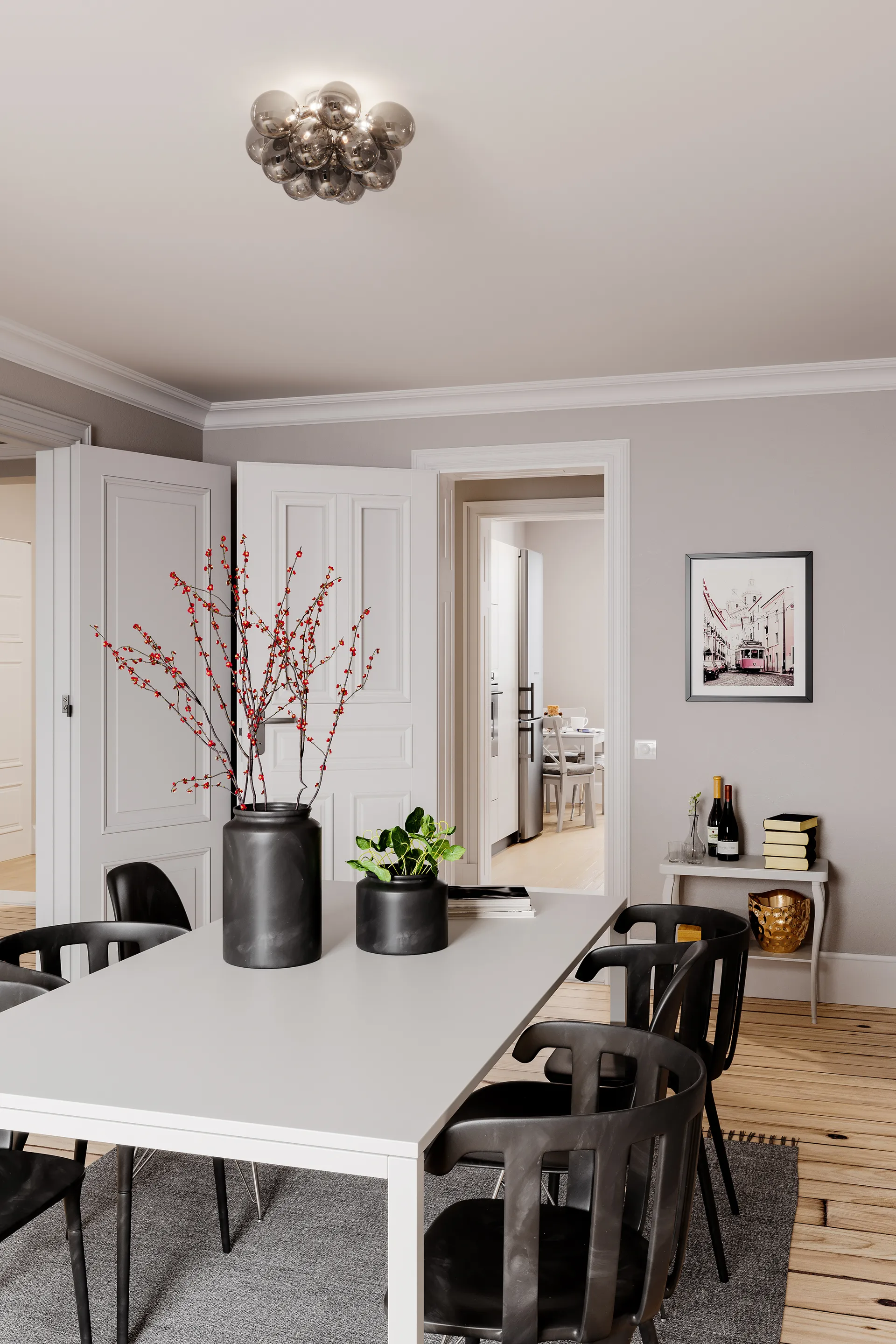 Candeeiro de teto Gross Ø30 cm, Smoke By Rydéns