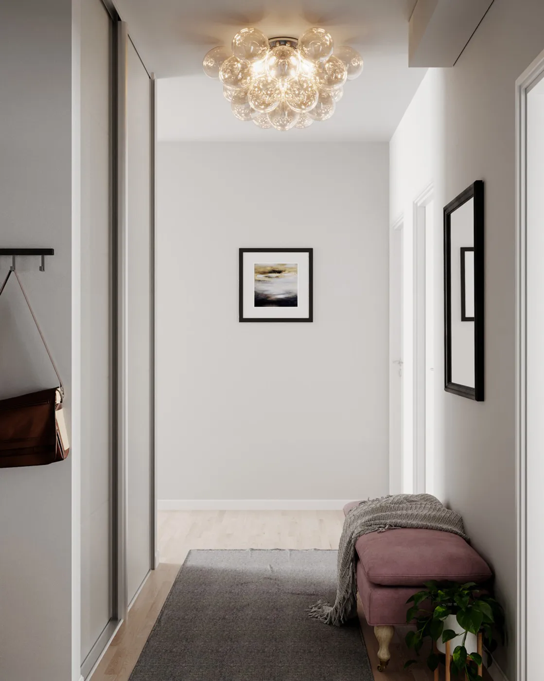 Candeeiro de teto Gross Ø70 cm, Amber By Rydéns