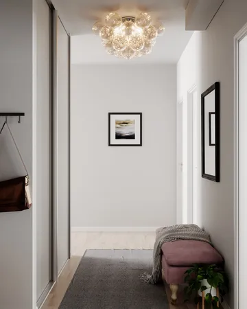 Candeeiro de teto Gross Ø70 cm - Amber - By Rydéns