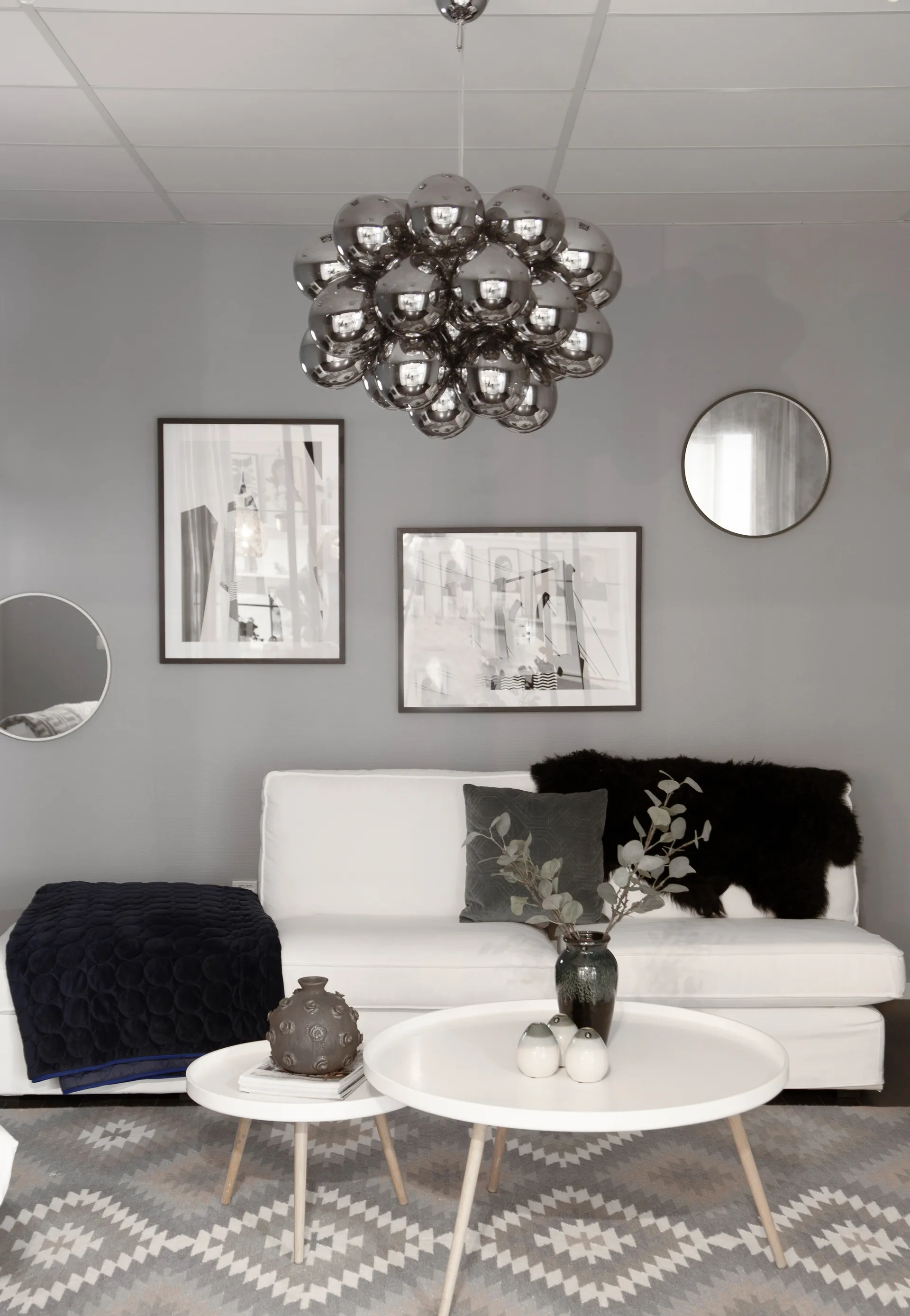 Candeeiro de teto Gross Grande, Smoke By Rydéns