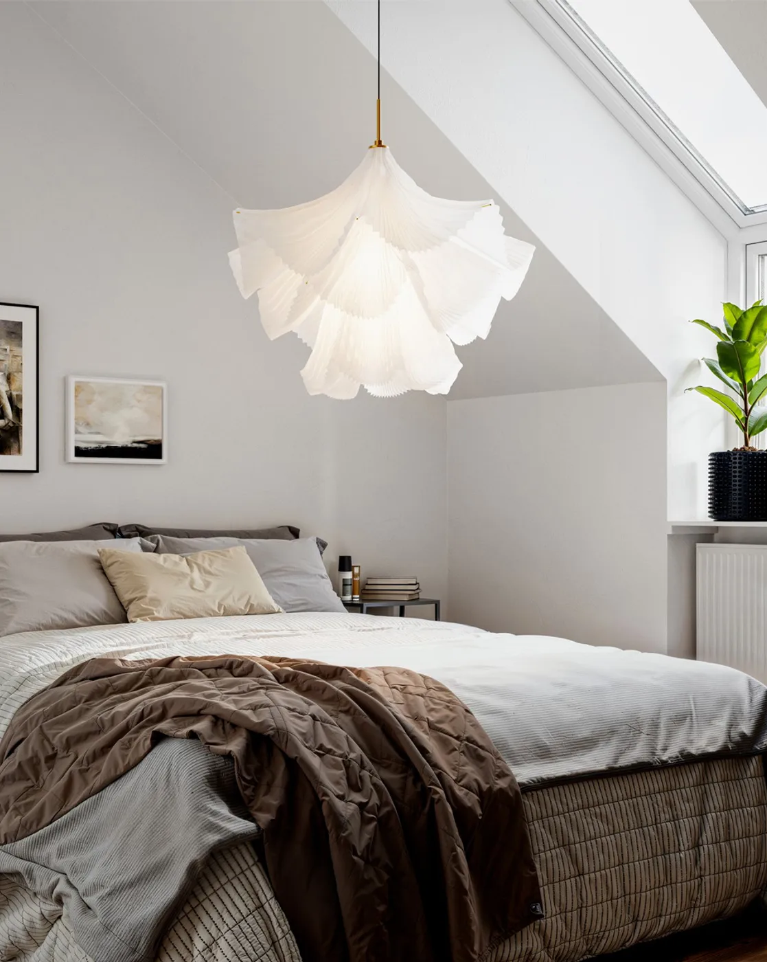 Candeeiro de teto Juliette Ø75 cm, Branco  By Rydéns