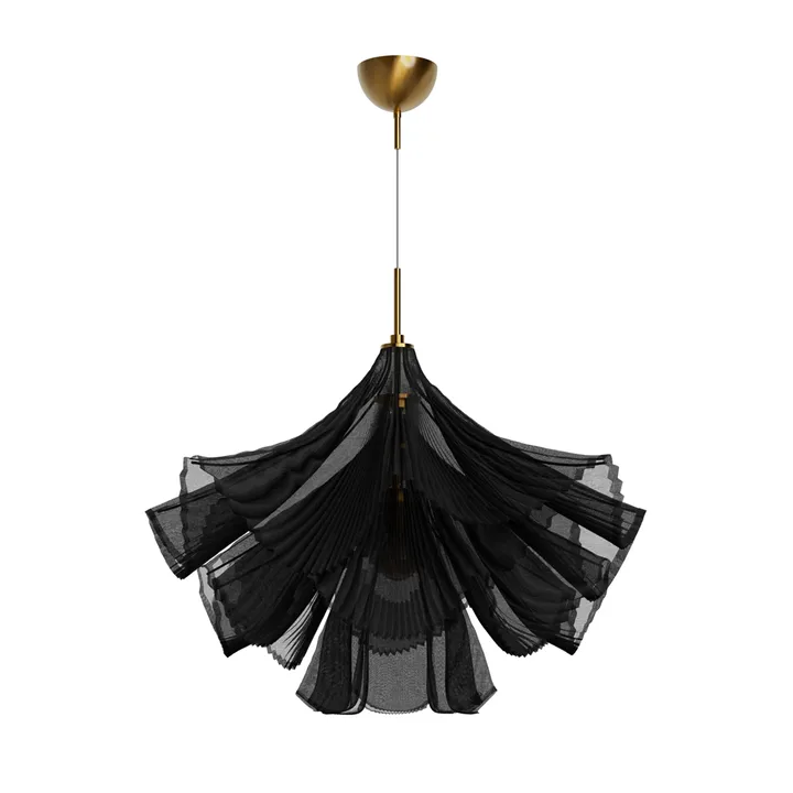 Candeeiro de teto Juliette Ø75 cm - Preto - By Rydéns
