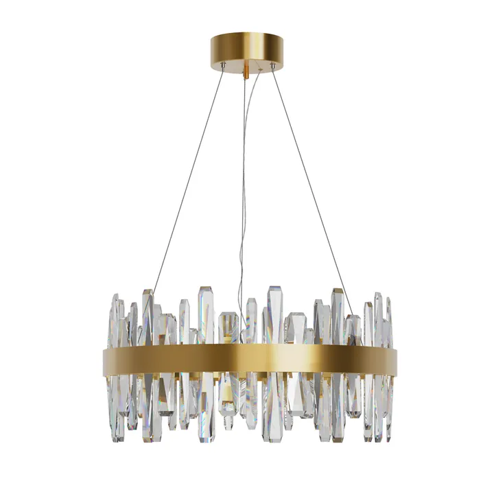 Candeeiro de teto Triumph Ø60 cm - Latão-transparente, Ø60 cm - By Rydéns