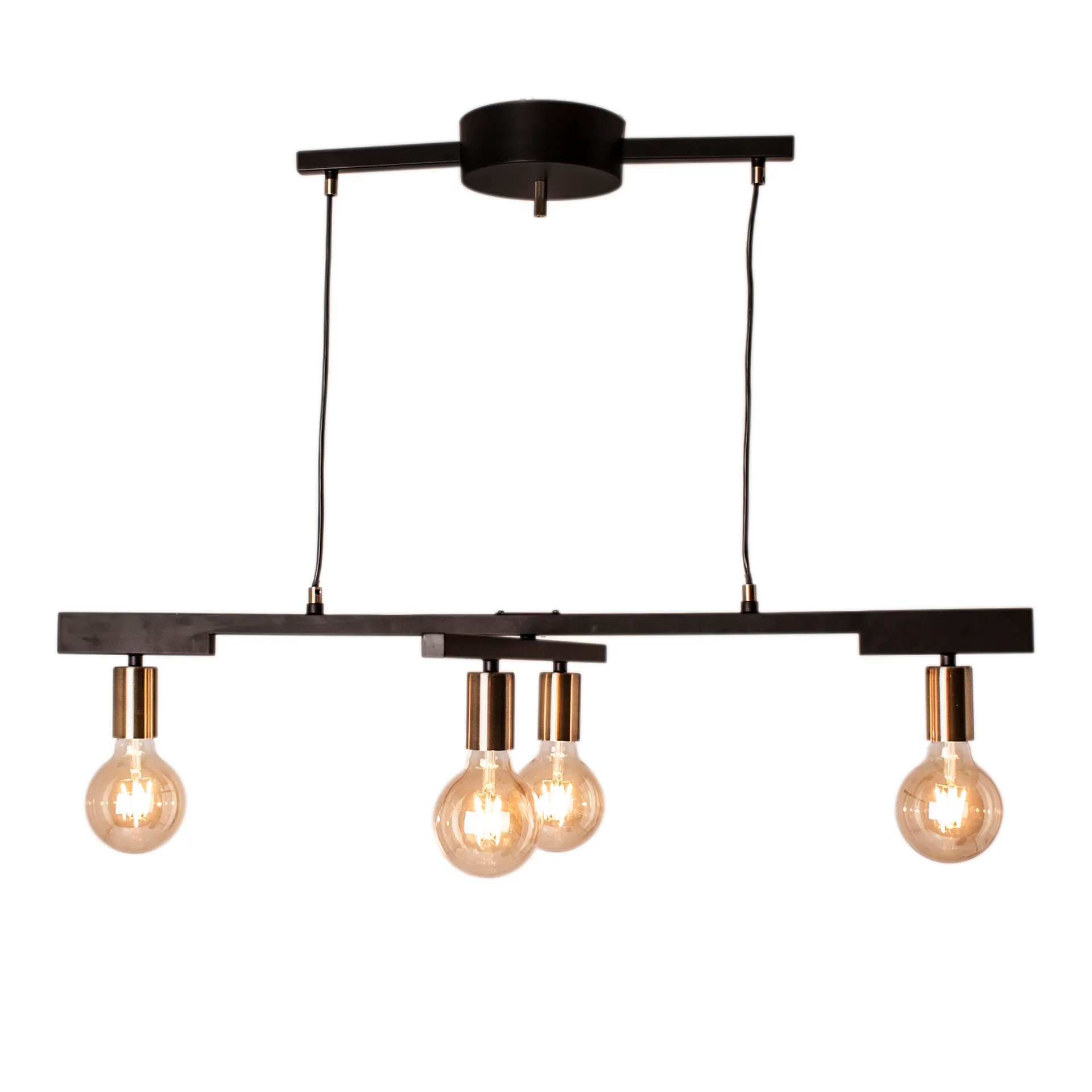 Candeeiro de teto Zeona, preto mate By Rydéns