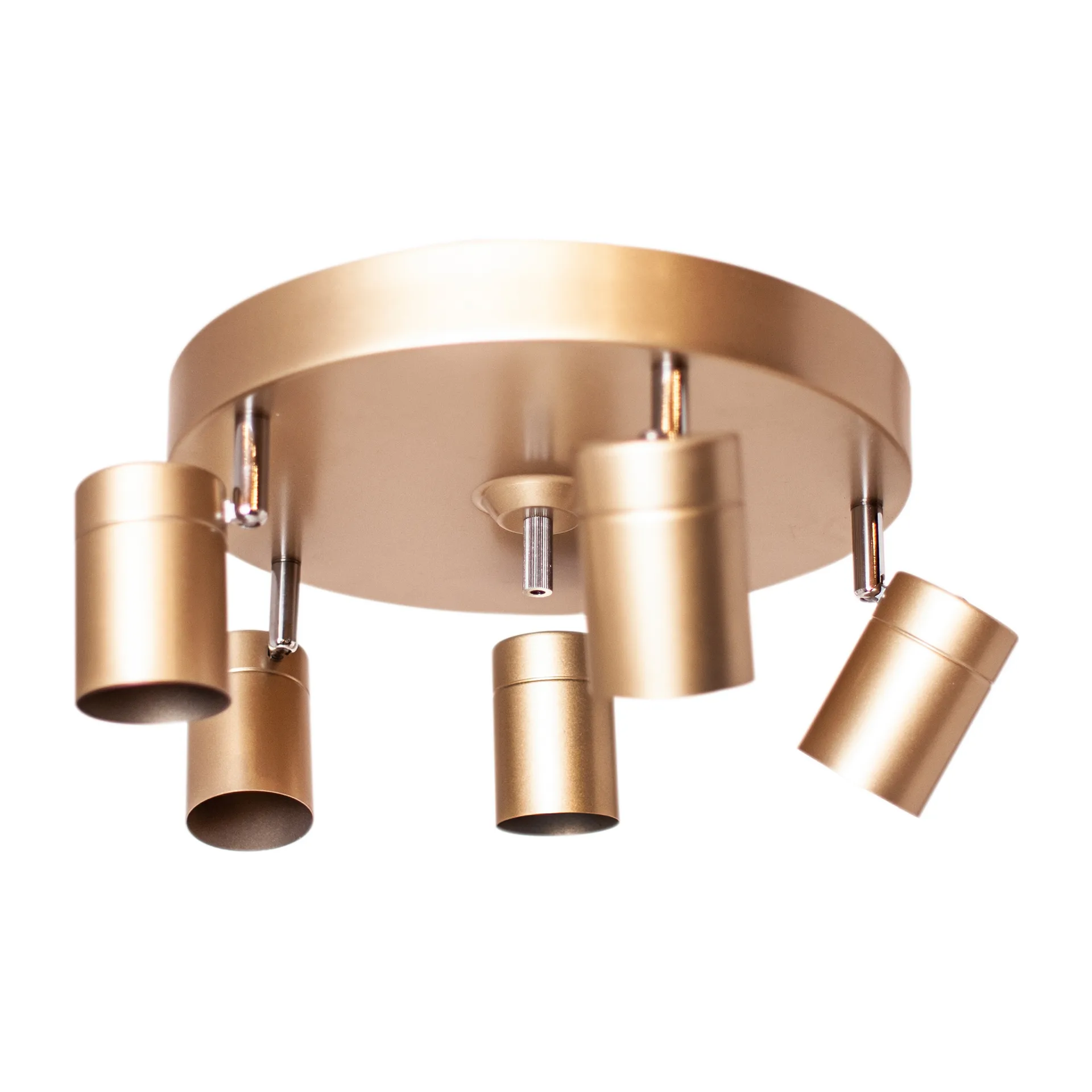 Candeeiro focos de teto Correct 5, Dourado By Rydéns