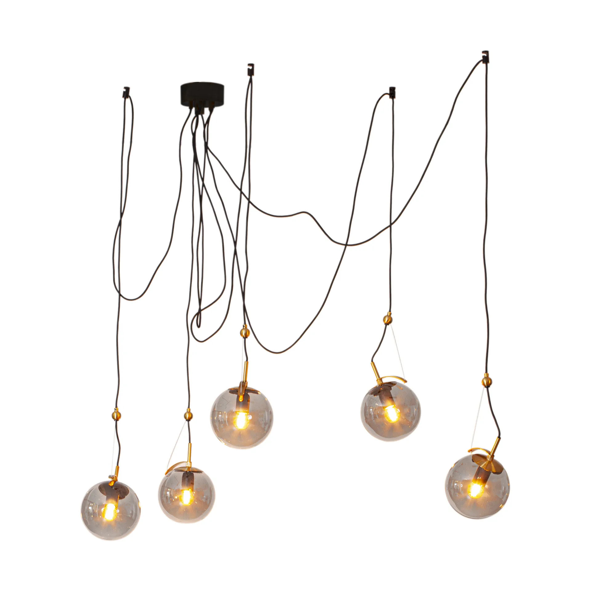 Candeeiro suspenso Carry 18 cm, 5 cinza By Rydéns