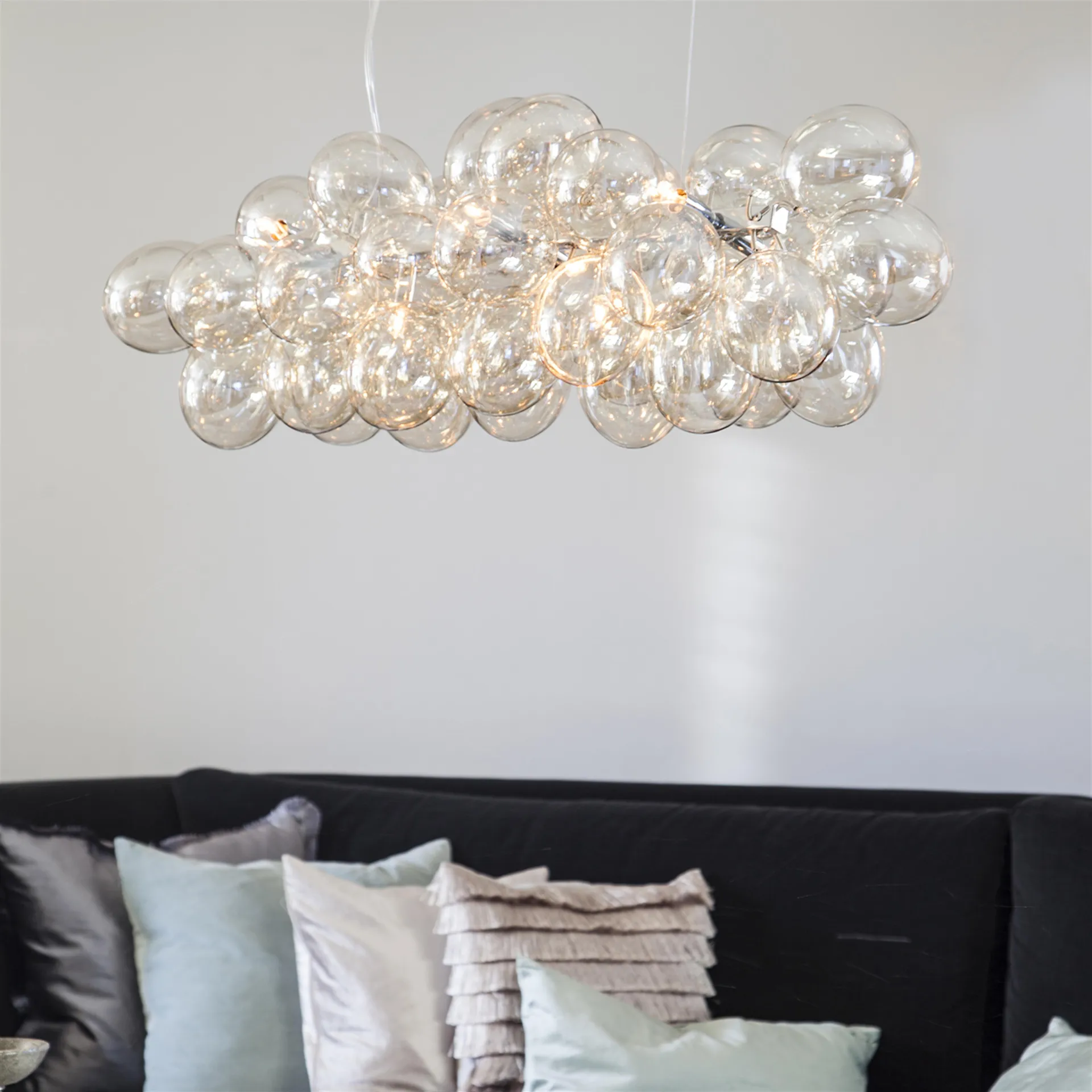 Candeeiro suspenso Gross bar, âmbar By Rydéns