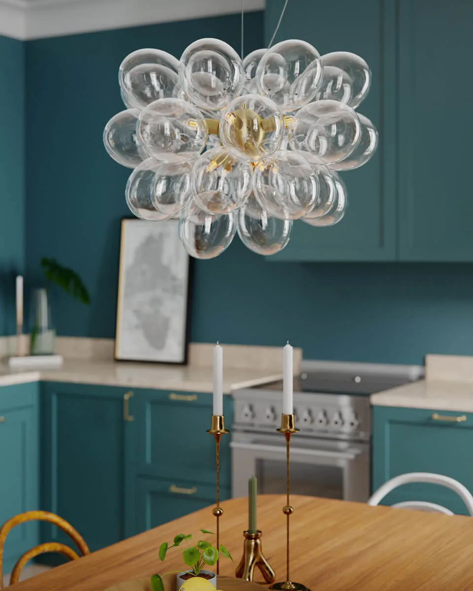 Gross candeeiro de teto Ø50 cm, Latão-claro By Rydéns