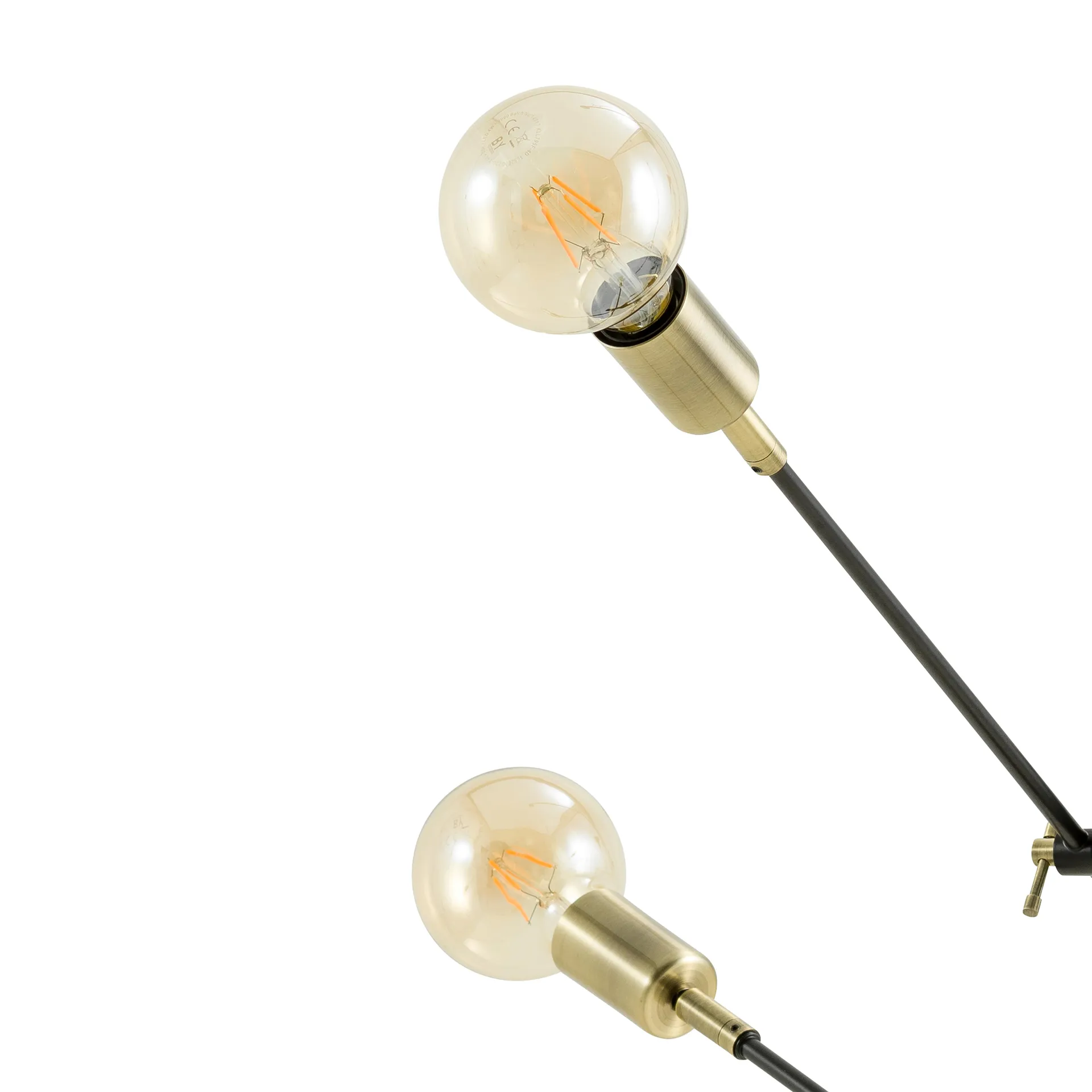 Lâmpada By Rydéns filamento E27 LED globo, Ø9,5 cm By Rydéns