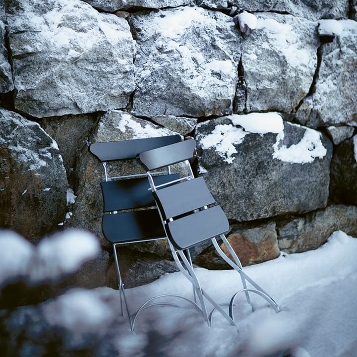 Cadeira Classic No.2 - Óleo de mogno, suporte galvanizado a quente - Byarums bruk