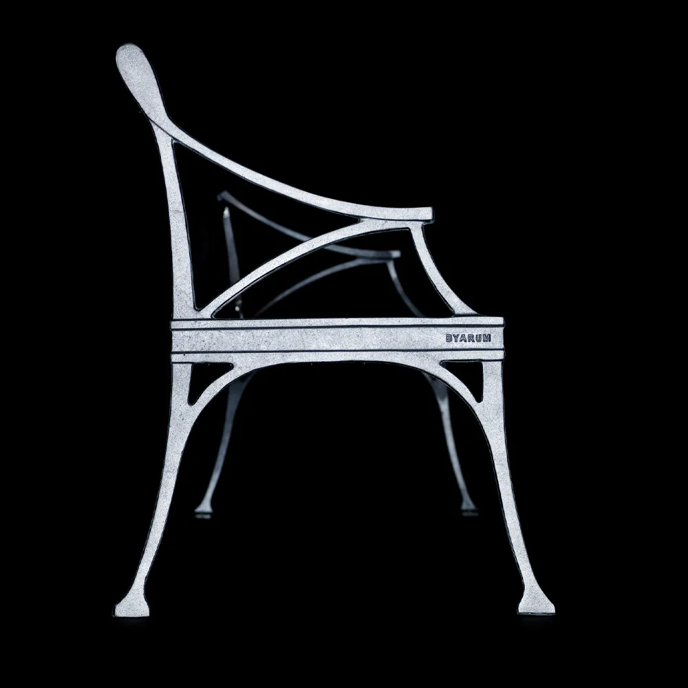 Sofá Lessebo, Verde, suporte preto Byarums bruk