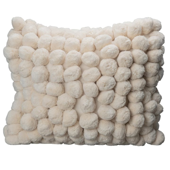 Almofada Pom Pom 45x45 cm - off white - Byon