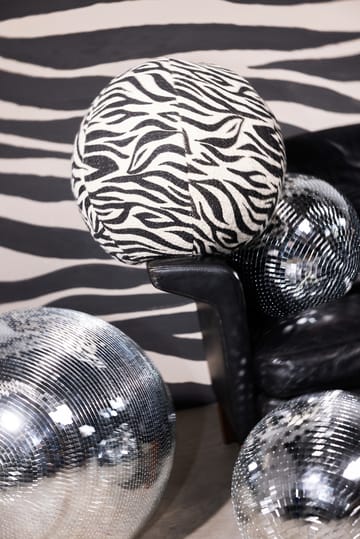 Anima almofada Ø35 cm - Zebra-preto - Byon