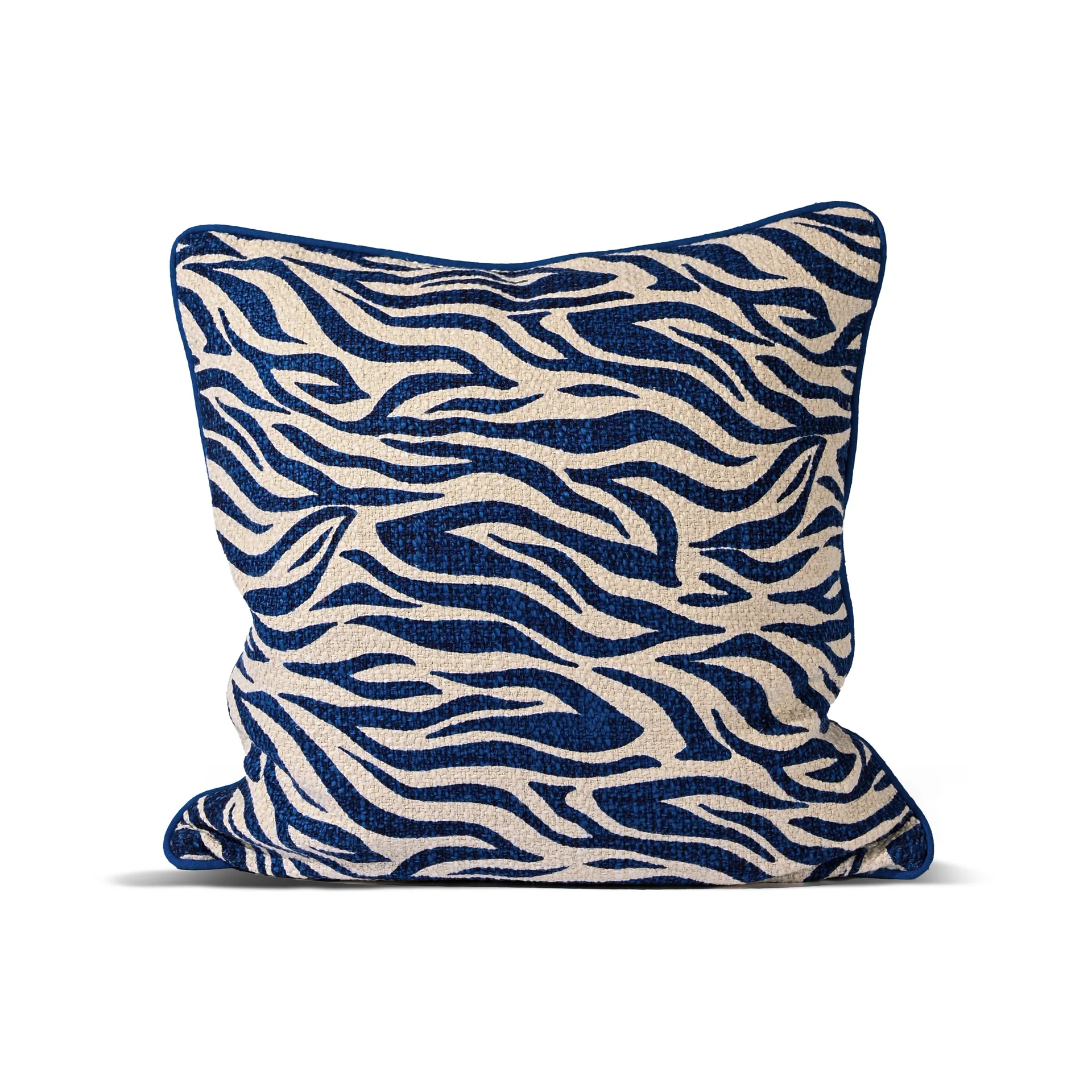 Anima almofada M 50x50 cm, Zebra-azul Byon