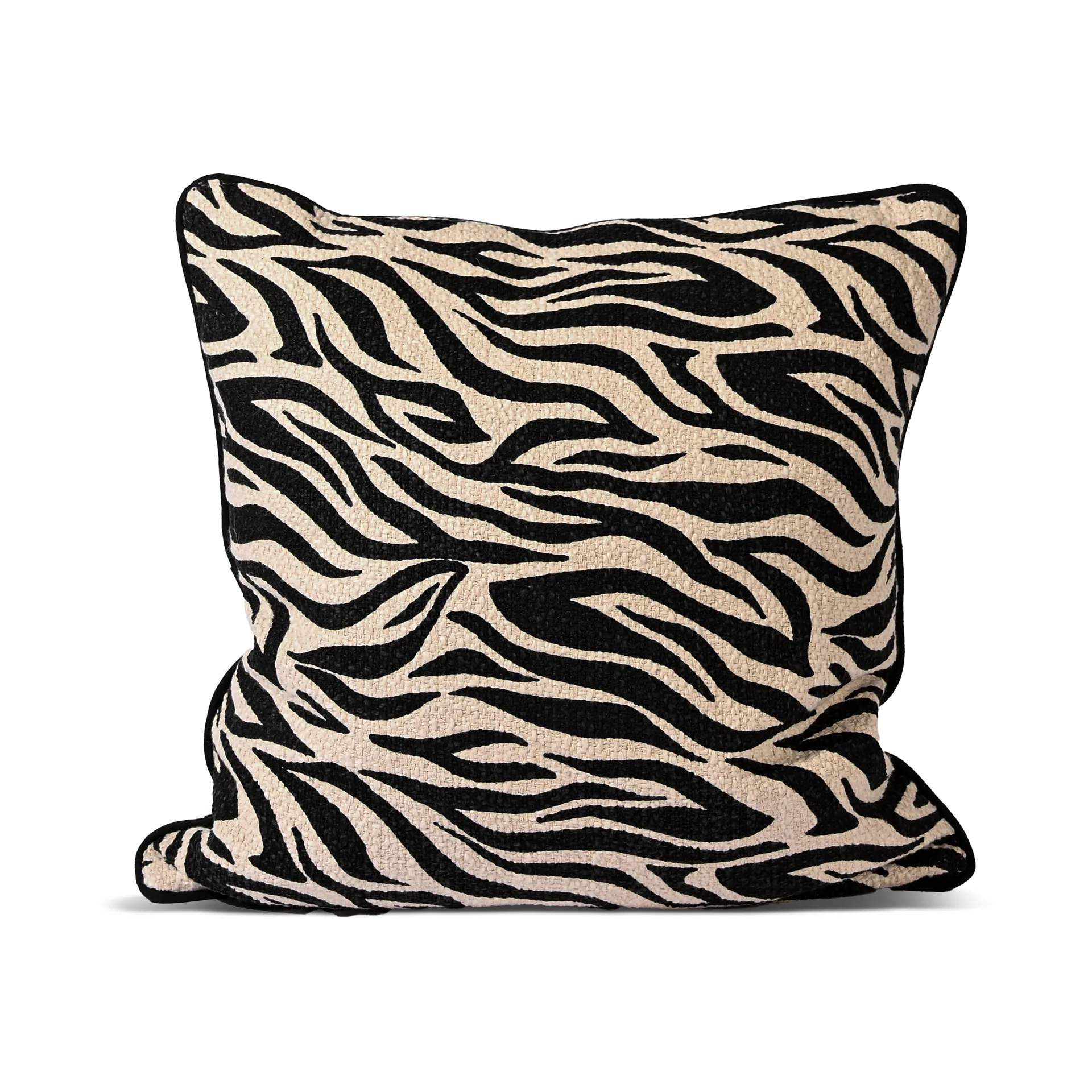 Anima almofada M 50x50 cm, Zebra-preto Byon