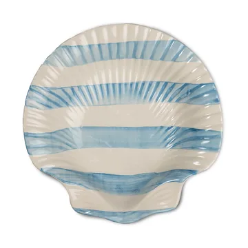 Armona stripe prato 23,5x23,5 cm - Azul claro-branco - Byon