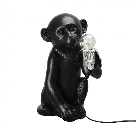 Candeeiro de mesa Banana Monkey, Preto Byon