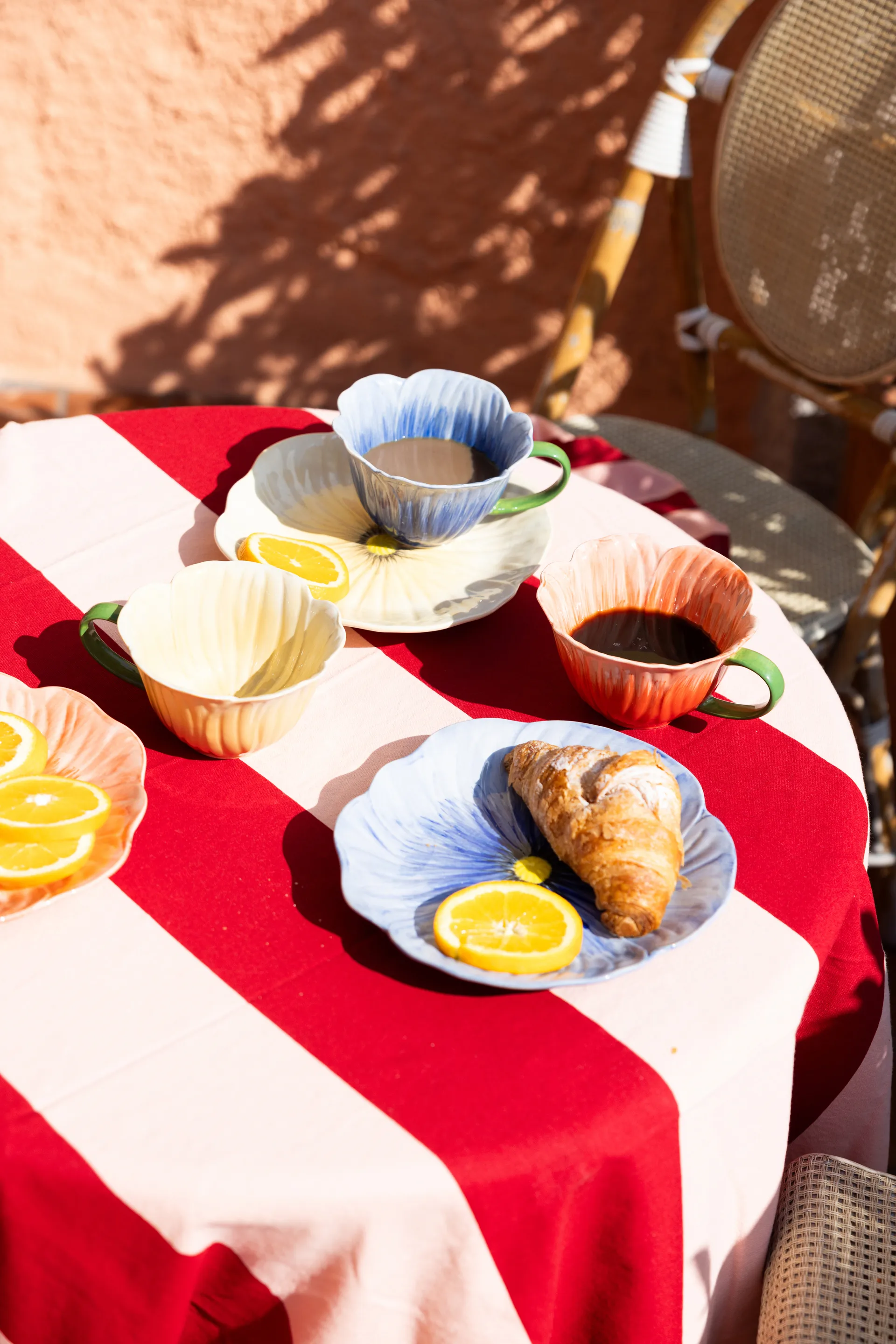 Caneca de chá Poppy 40 cl, Azul Byon