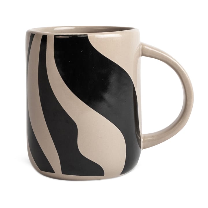 Caneca Liz Zebra 28 cl - Beige-pretobege-preto - Byon
