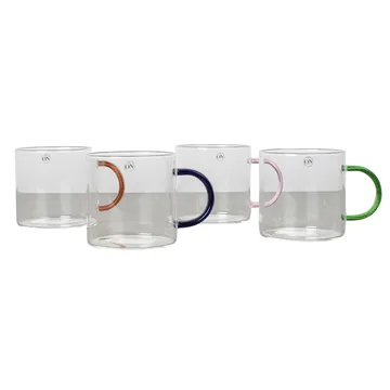Caneca Viola, conjunto de 4 - multi - Byon