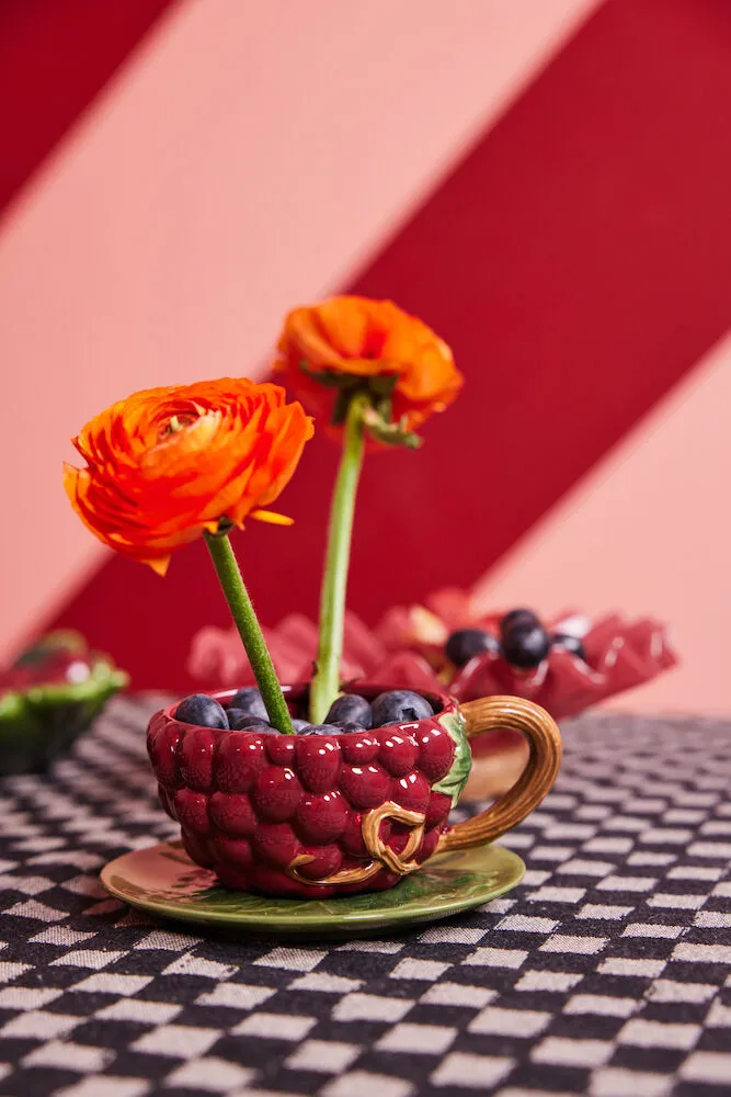 Chávena com pires Grape 26 cl, lilás  Byon