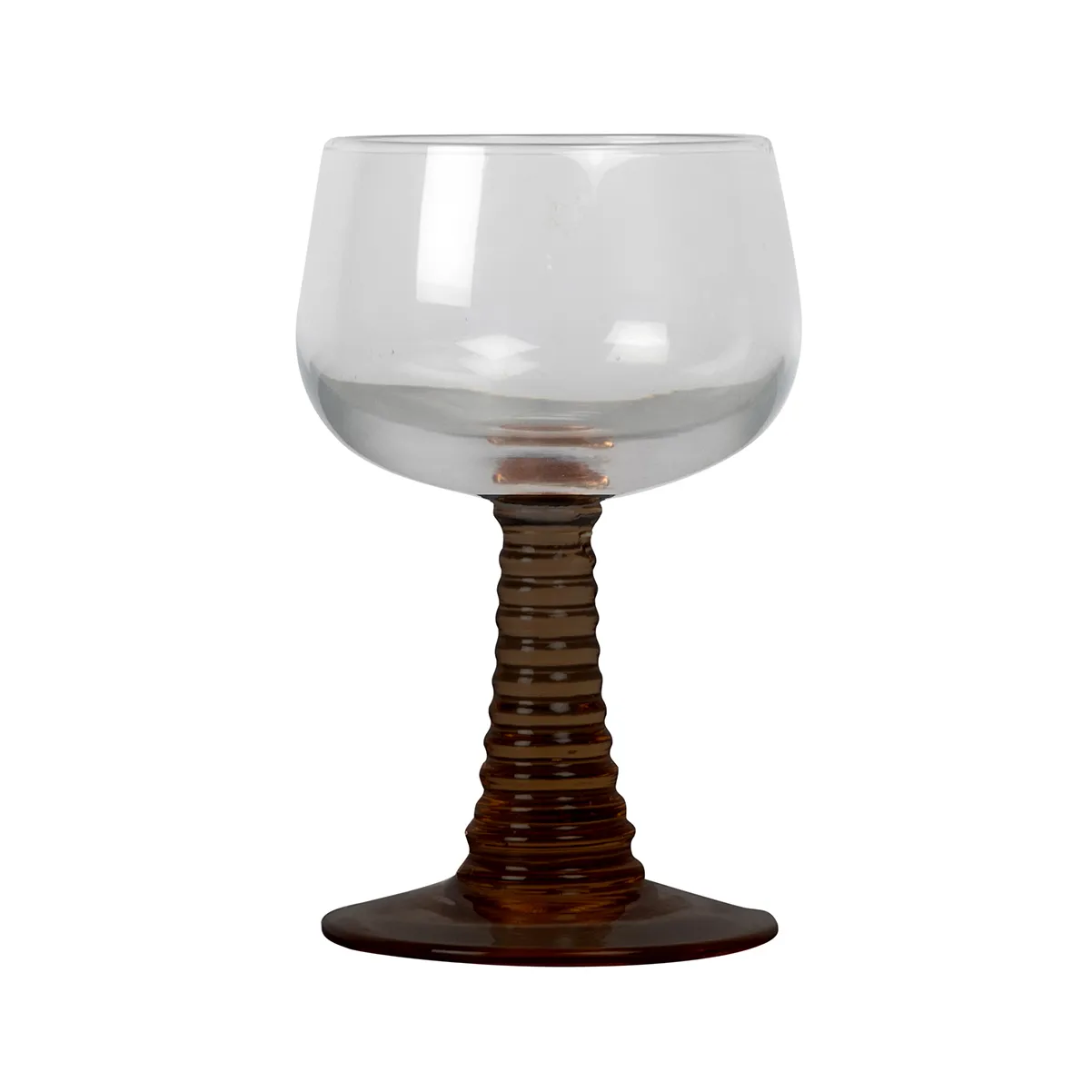 Copo de vinho Ewa, transparente-castanho Byon