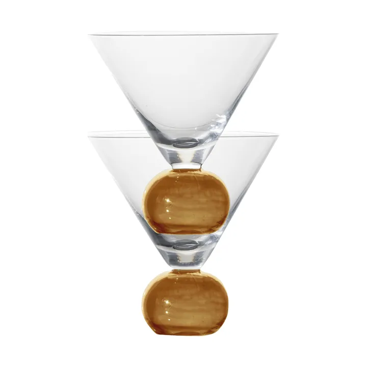 Copo Spice 24 cl 2-unidades - Transparente-amber - Byon