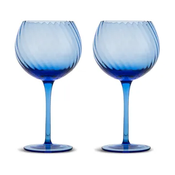Copos de vinho Opacity 47 cl, 2 un. - Azul - Byon