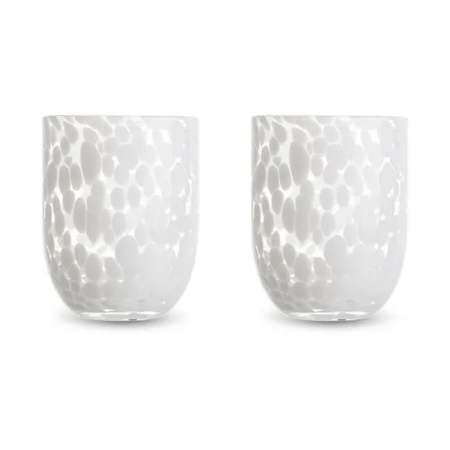 Copos Messy 30 cl, 2 un., Branco Byon