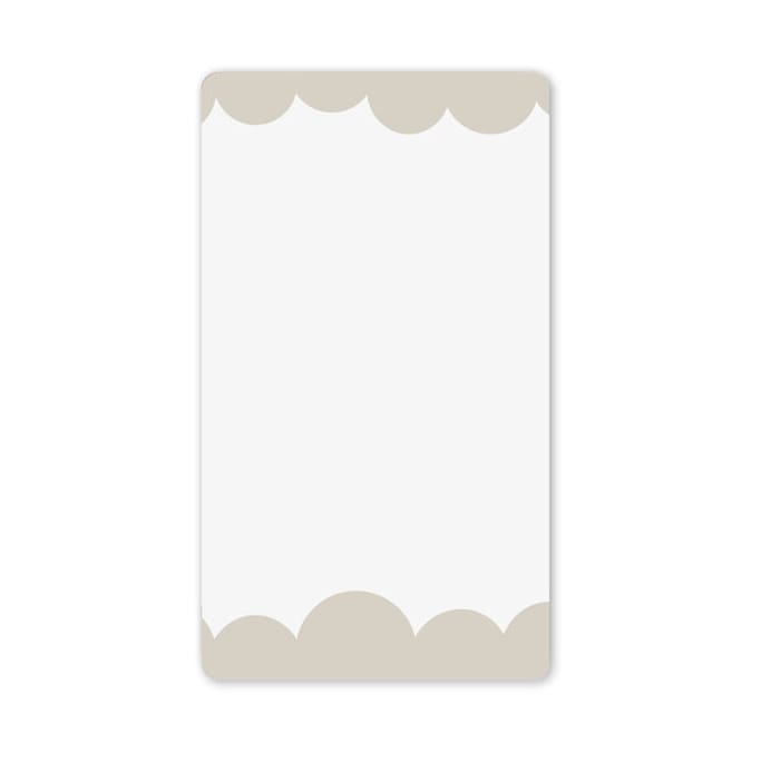 Espelho Bubbly S 40x70 cm, Bege Byon