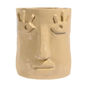 Facy vaso L 24x19x22 cm - Bege - Byon