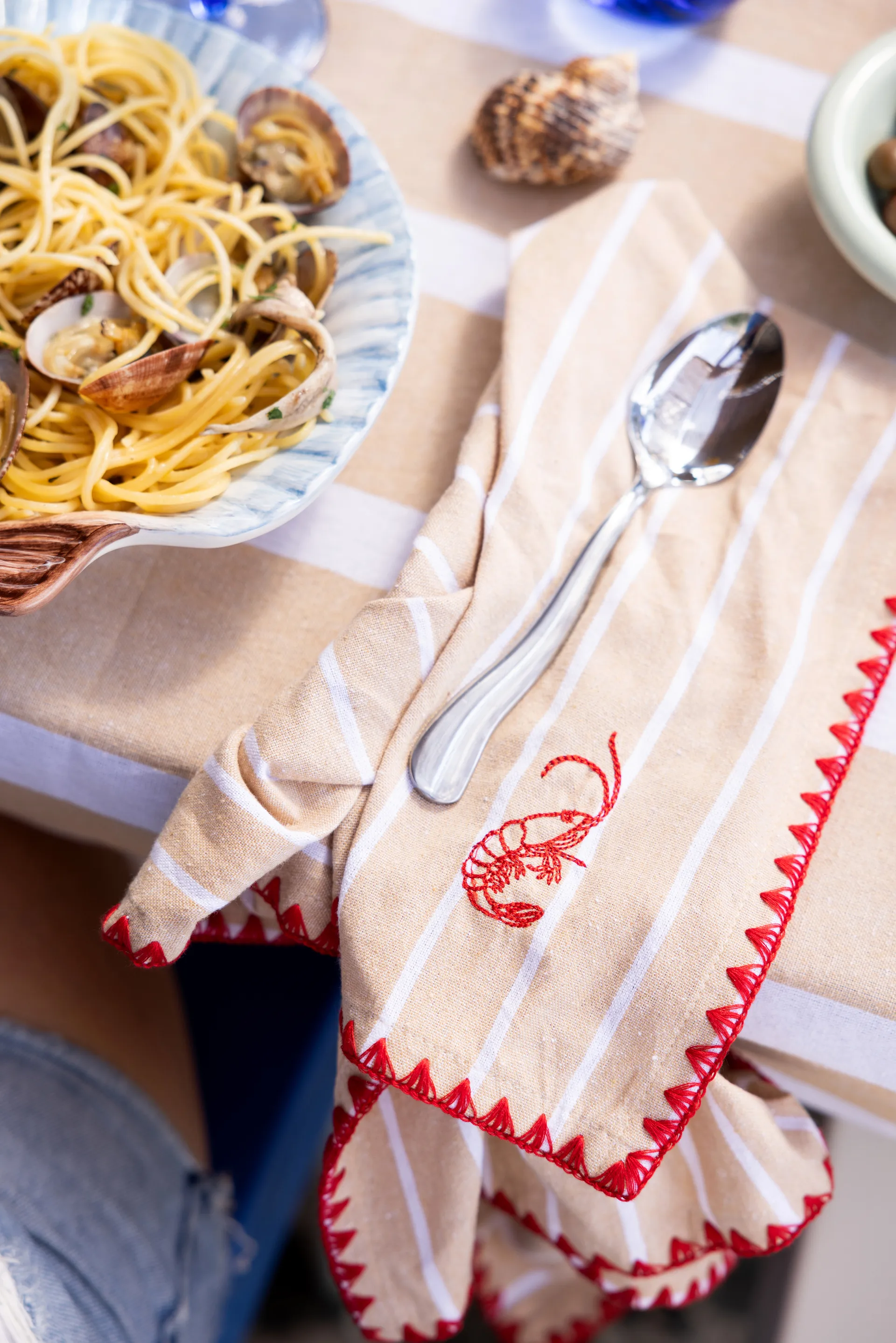 Guardanapo Bubba 45x45 cm, 2-unid., Beige Byon