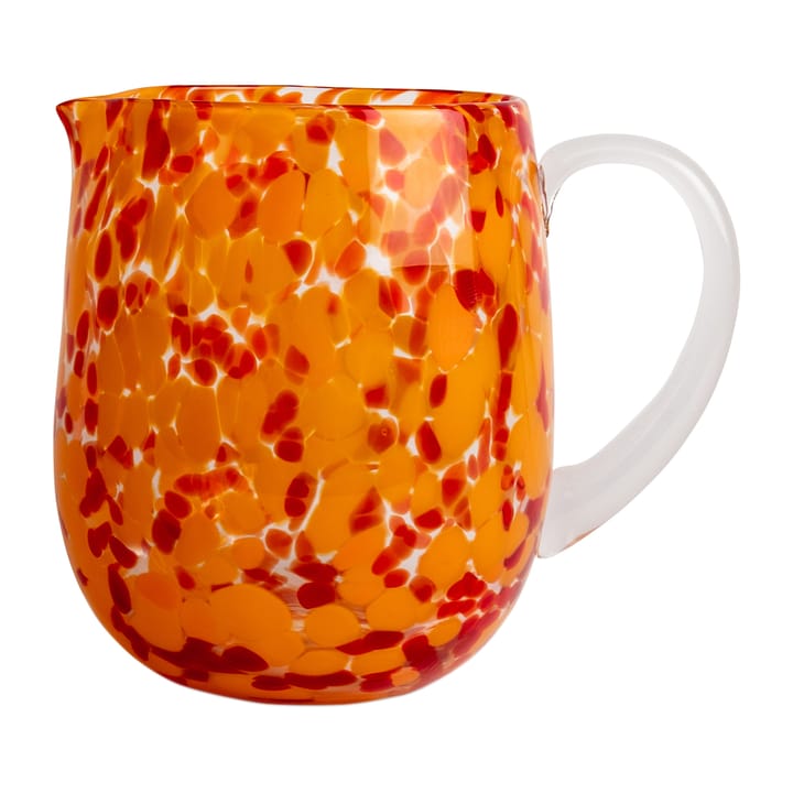 Jarra redonda Messy 2,8 l - vermelho-laranja - Byon
