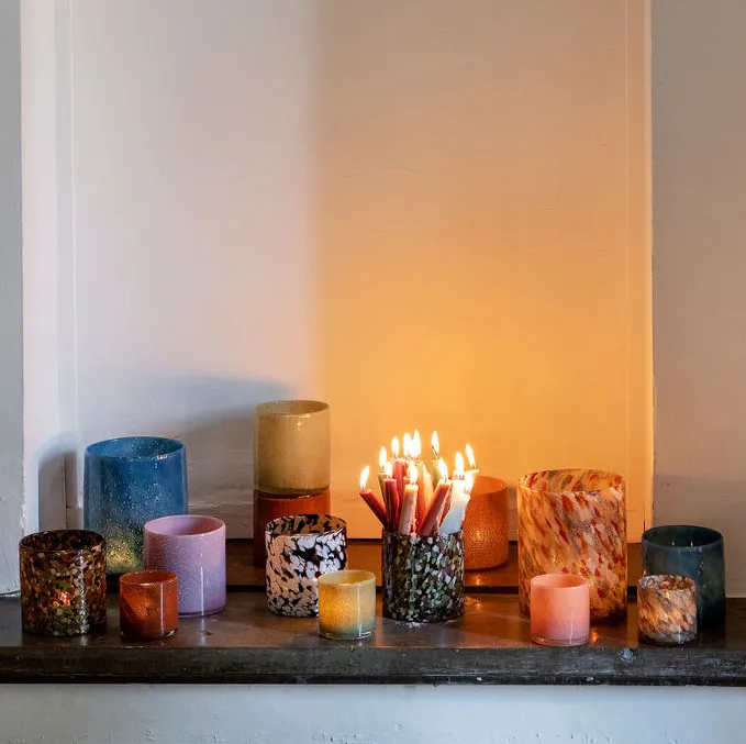 Lanterna Calore M Ø15 cm, preto-branco Byon