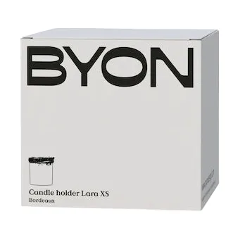 Lanterna Lara XS 10 cm, Vermelho vinho Byon