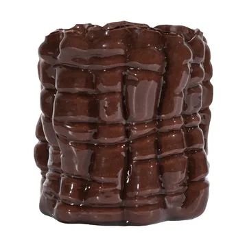 Laranne lanterna para vela Ø15 cm - Castanho - Byon