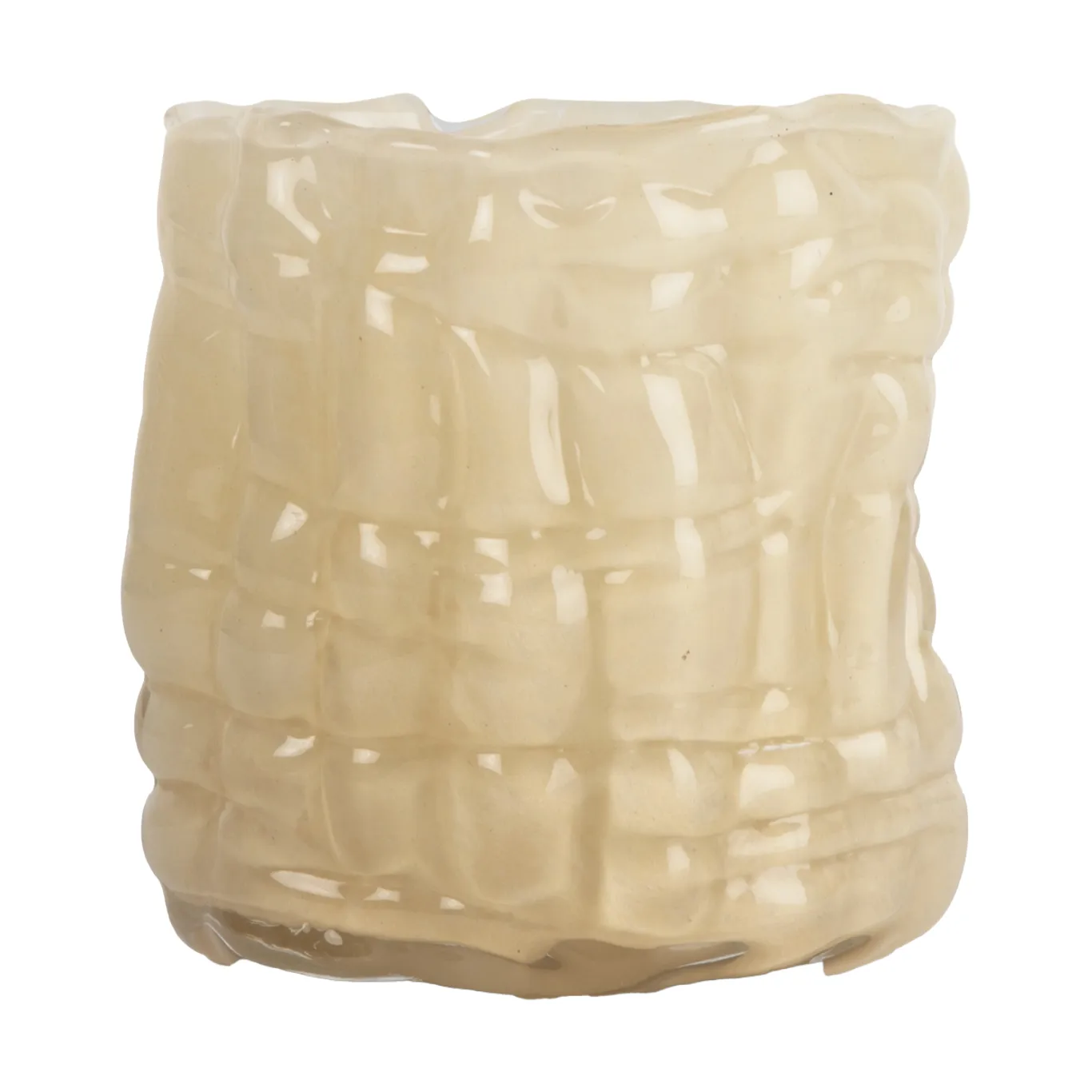 Laranne laterna para vela Ø10 cm, Beige Byon