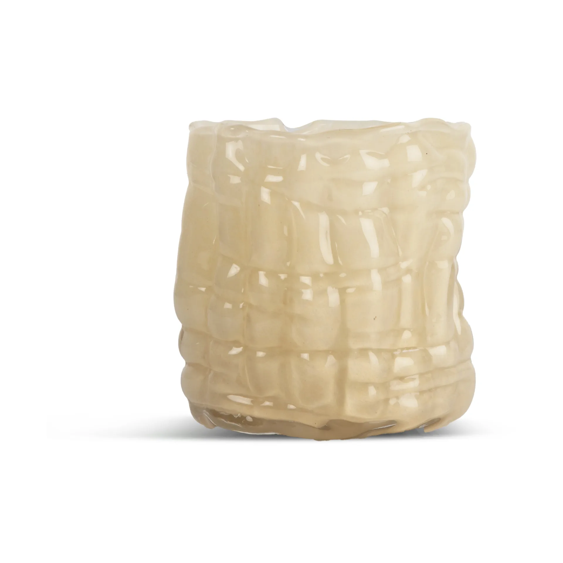 Laranne laterna para vela Ø10 cm, Beige Byon