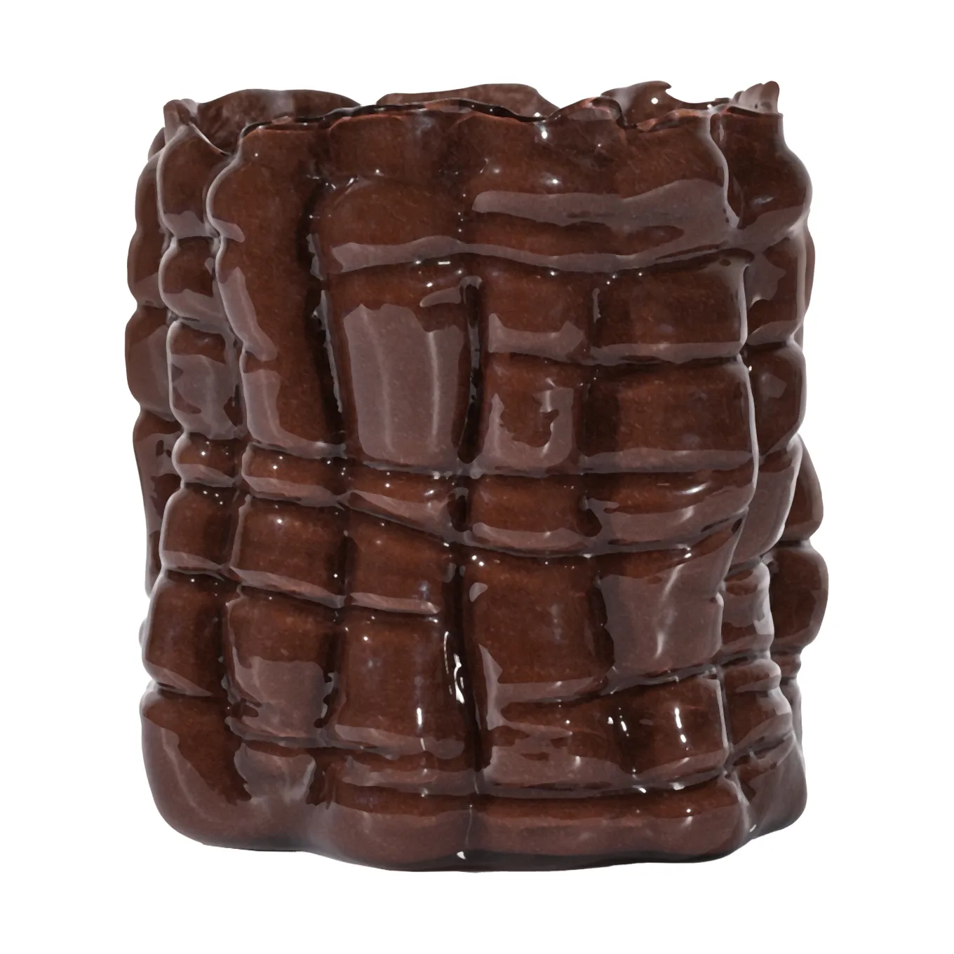 Laranne laterna para vela Ø10 cm, Castanho Byon