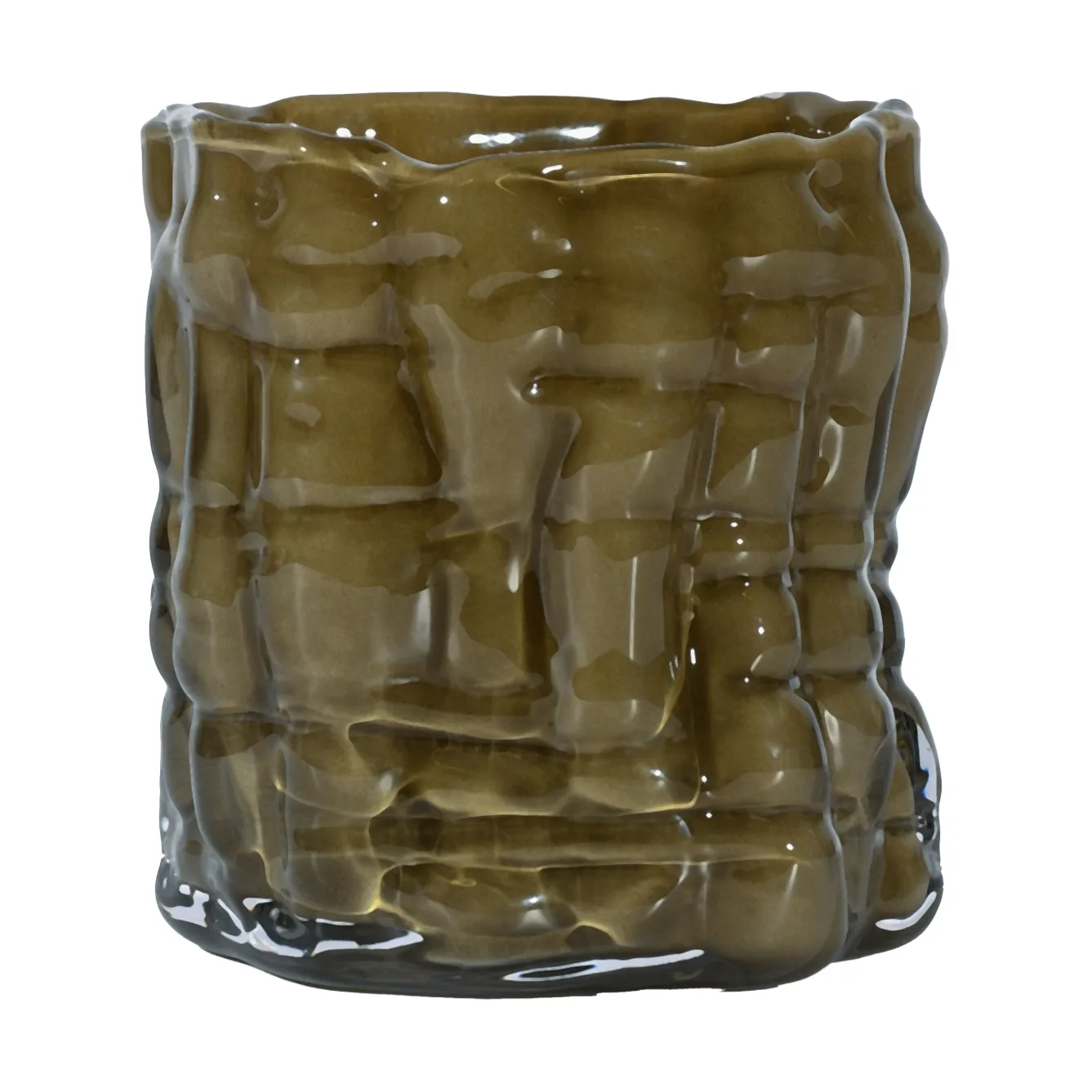 Laranne laterna para vela Ø10 cm, Verde Byon