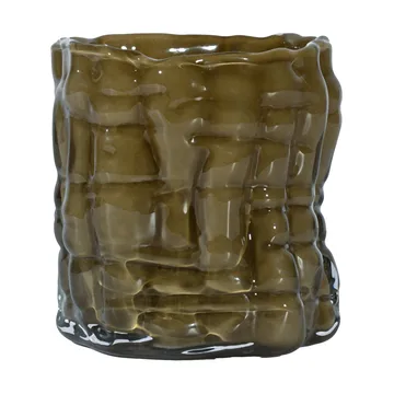 Laranne laterna para vela Ø10 cm - Verde - Byon