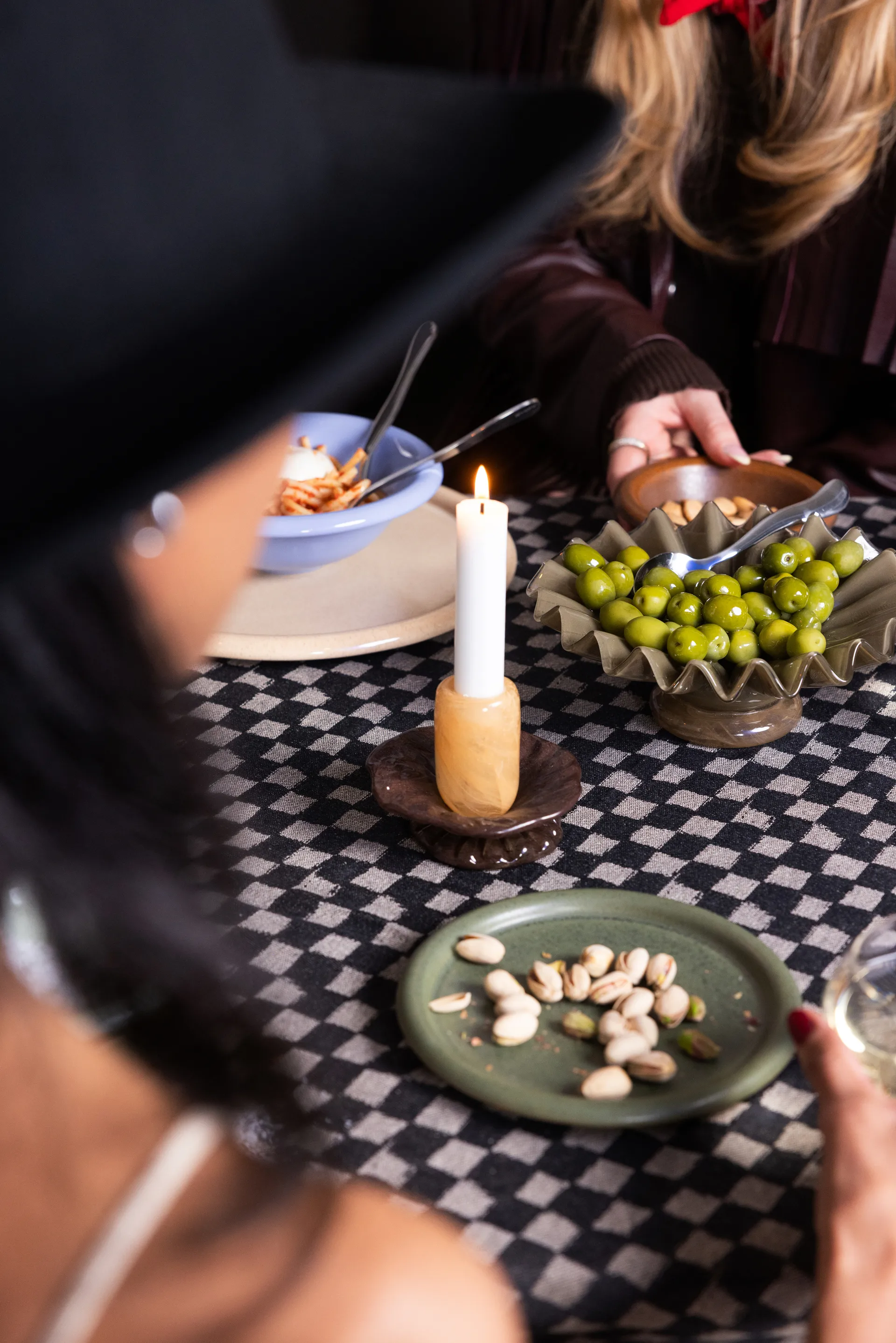 Lori tigela M Ø18 cm, Verde-bege Byon