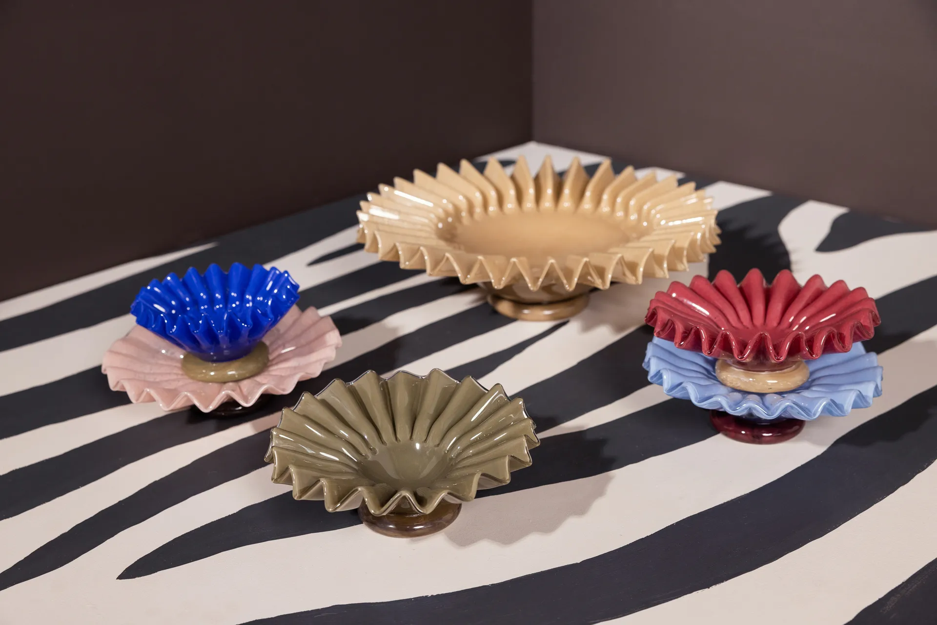 Lori tigela M Ø18 cm, Verde-bege Byon