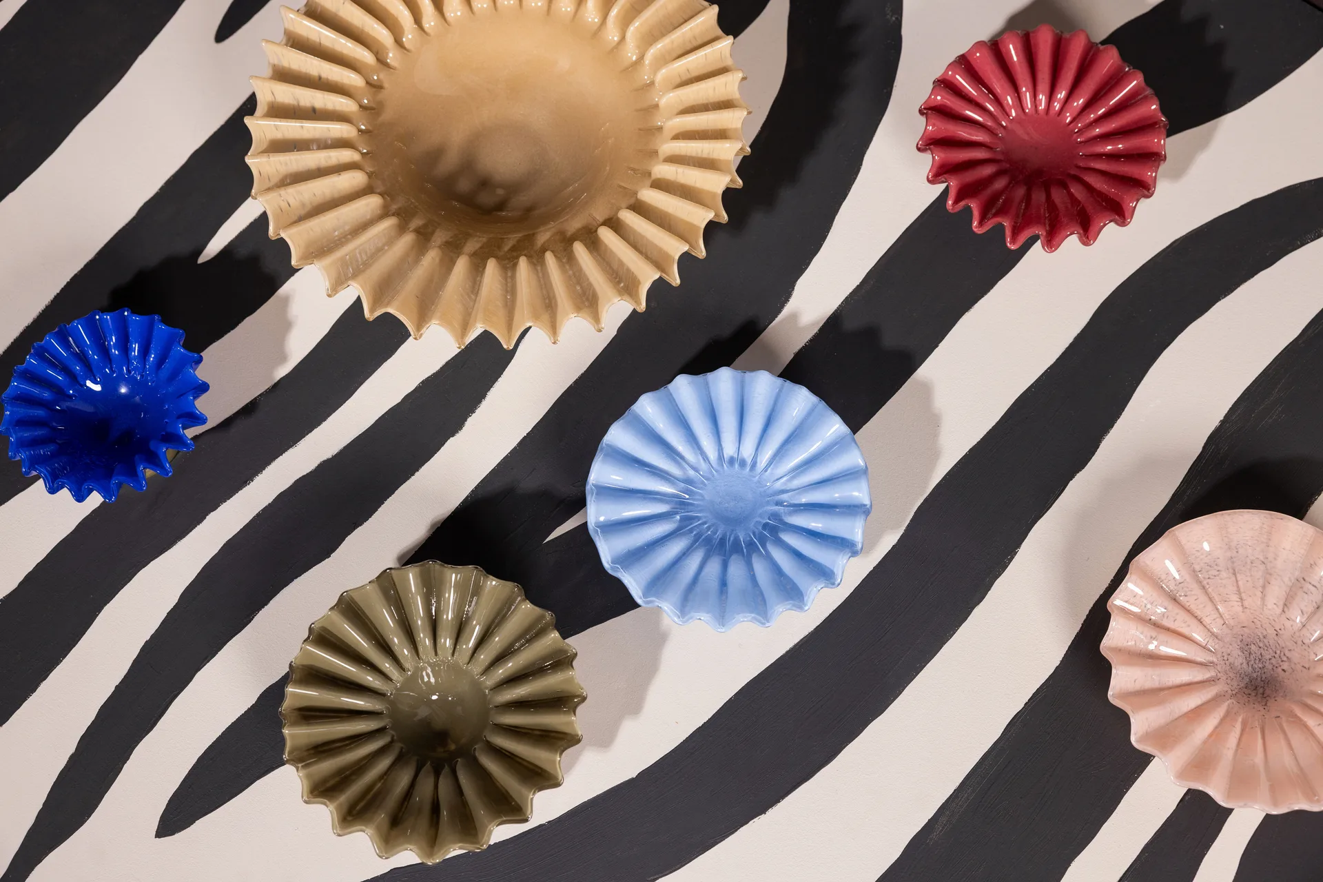 Lori tigela M Ø18 cm, Verde-bege Byon