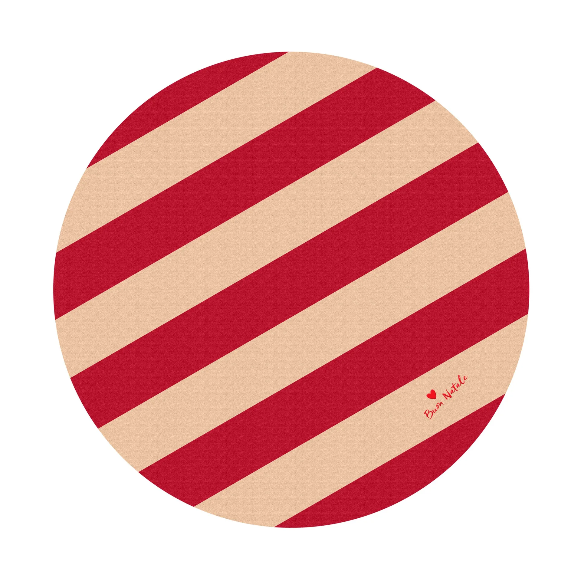 Love tapete de árvore de Natal Ø100 cm, Vermelho-areia Byon