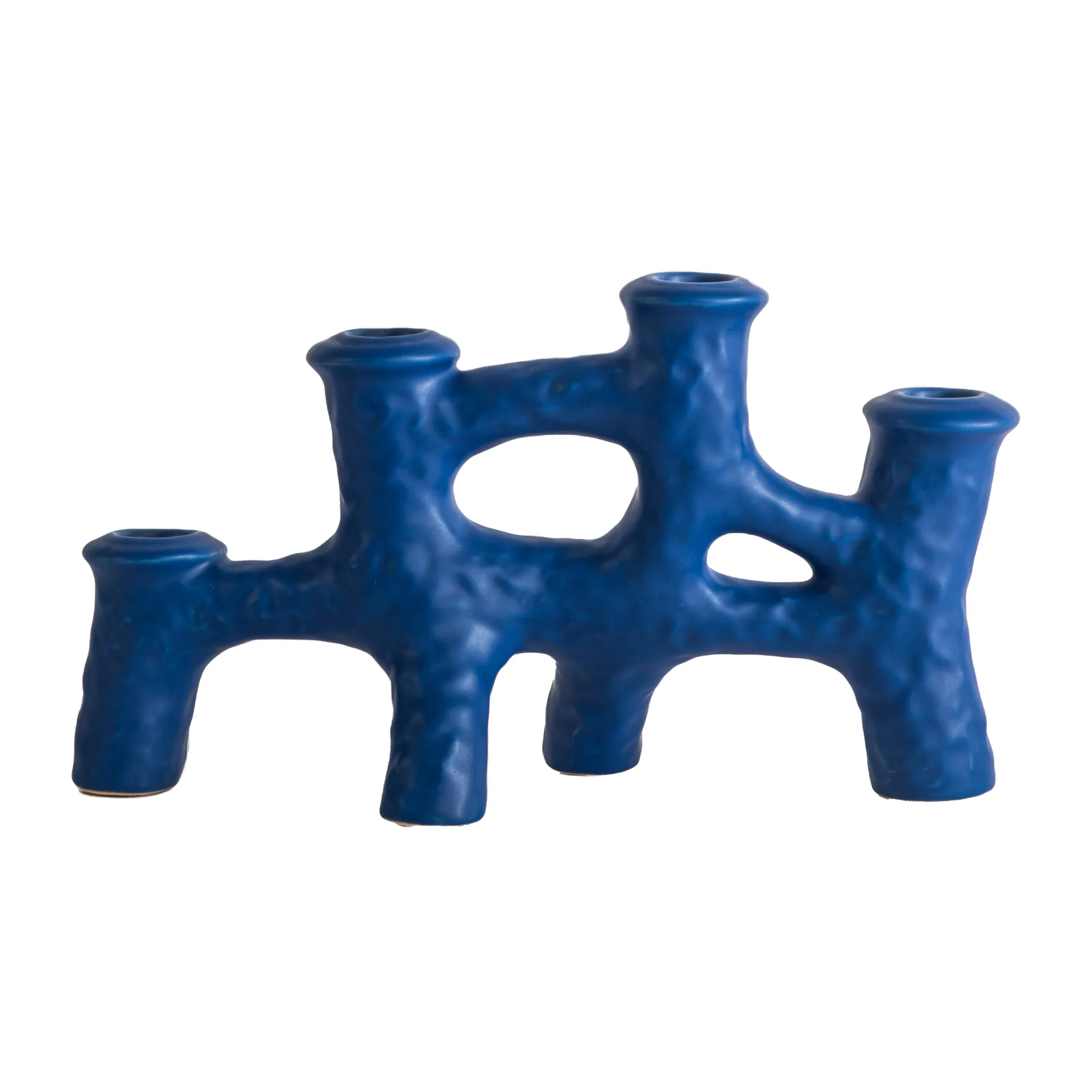 Luca castiçais 12x30 cm, Azul Byon