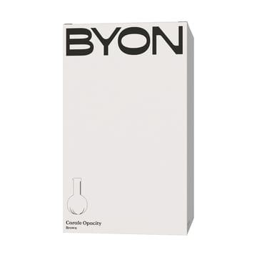 Opacity garrafa de servir 1,9 L - Castanho - Byon
