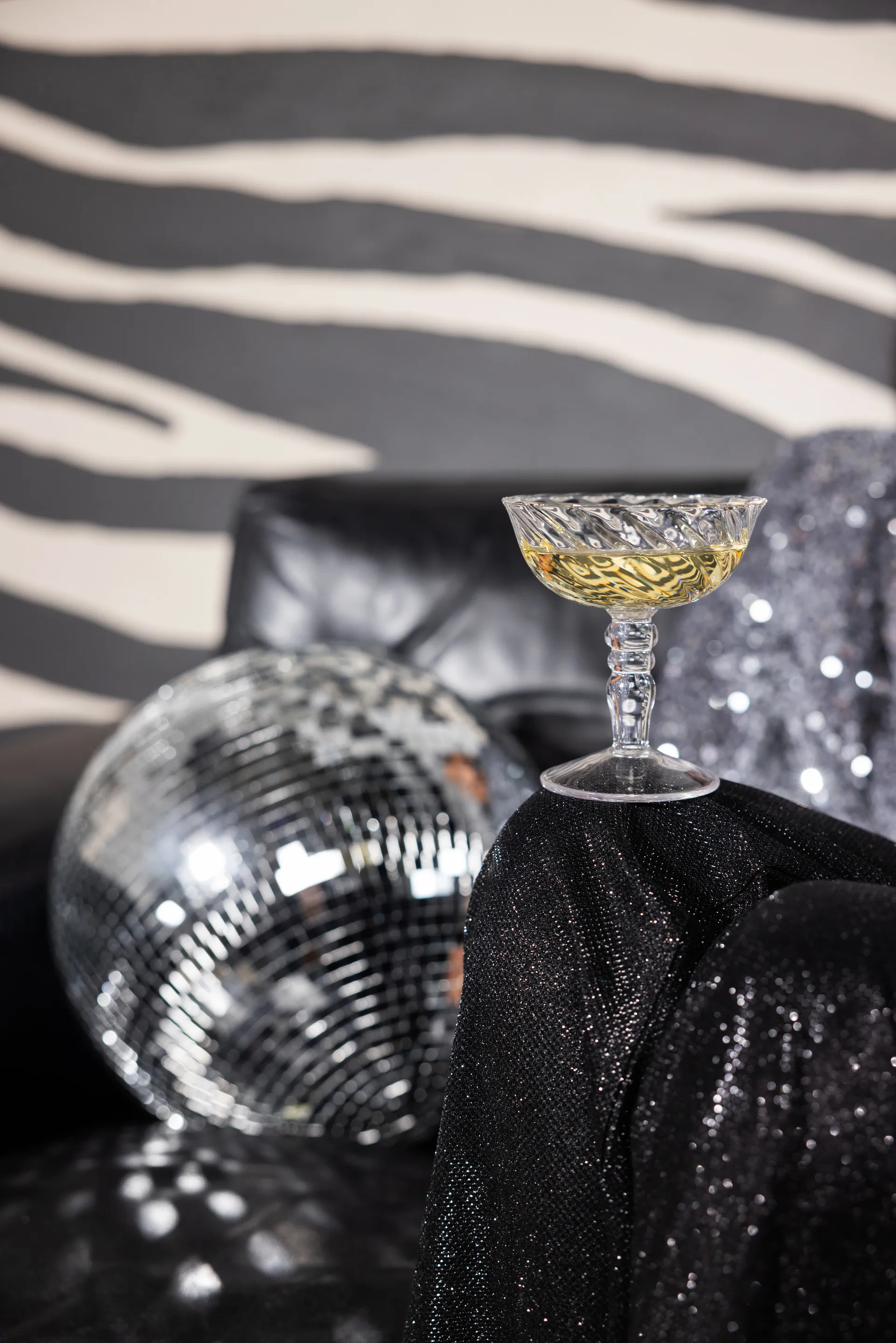 Opacity italiensk taça de champanhe 15 cl 2 unidades, Claro Byon