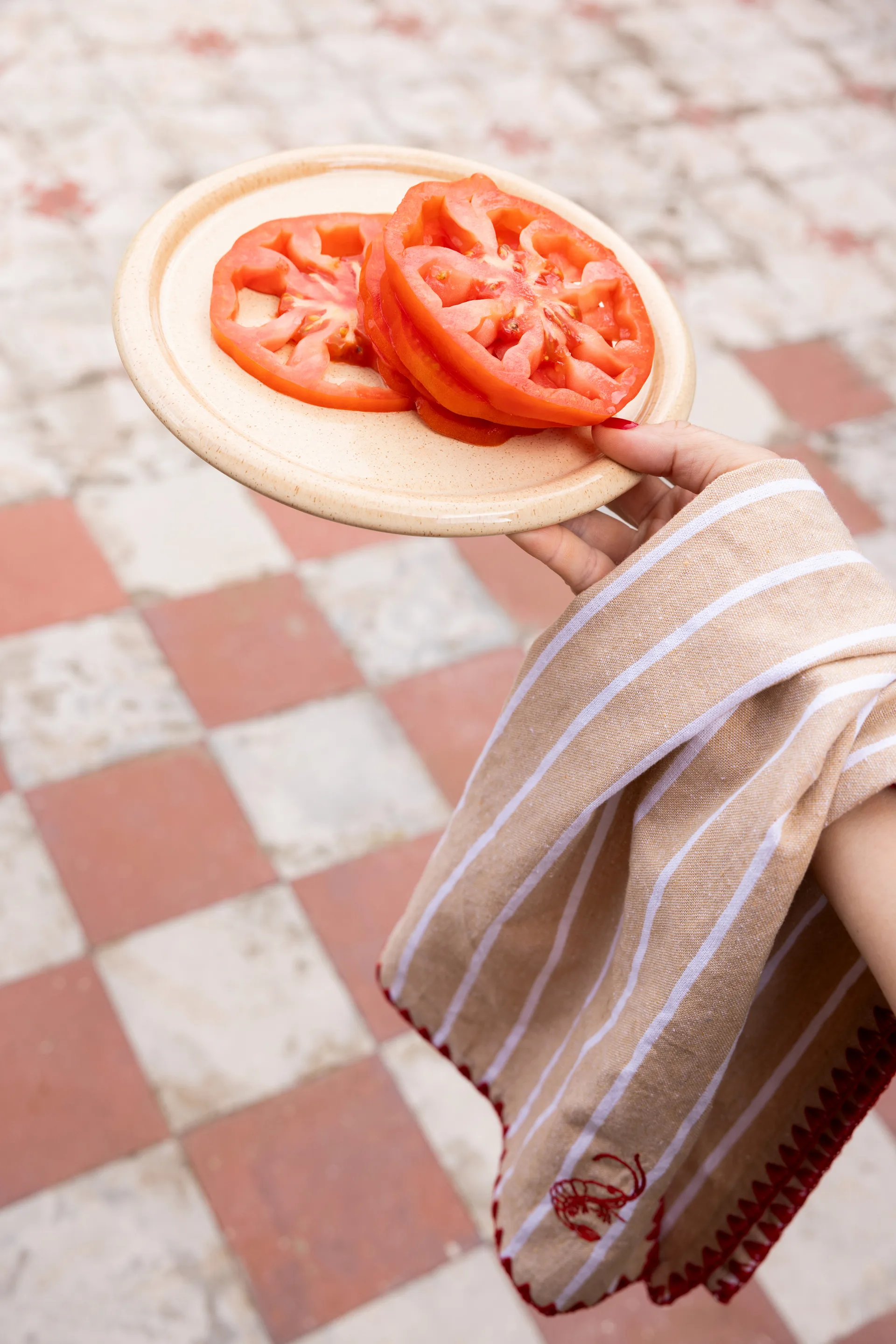 Pano de cozinha Bubba 50x70 cm 2-unid., Beige Byon