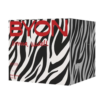 Patty vaso L Ø30 cm - Zebra-vermelho - Byon